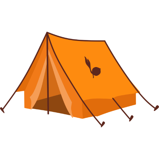 Camping is available